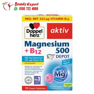 Doppelherz magnesium and b12 tablets