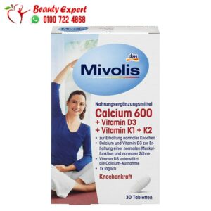 Mivolis calcium 600+vitamin d3+k