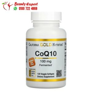 California Gold Nutrition CoQ10 100 mg 120 Veggie Softgels
