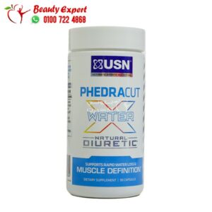 phedracut water natural diuretic 90 capsules USN