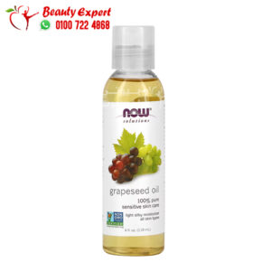 Now foods grapeseed Oil for hair and skin