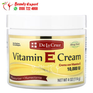De La Cruz vitamin e cream for face moisturizing