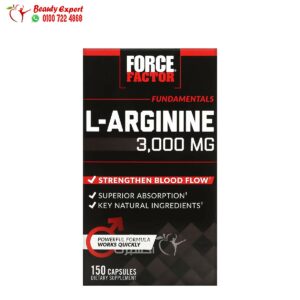 Force Factor L-Arginine 3000 mg 150 Capsules