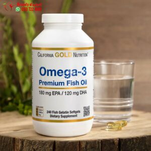 California Gold Nutrition Omega-3 Premium Fish Oil 240 Fish Gelatin Softgels