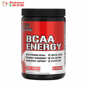 EVLution nutrition BCAA energy powder builds muscles