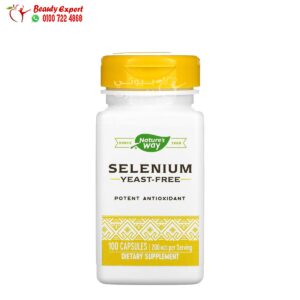 selenium دواء - Nature's Way Selenium 200 mcg 100 Capsules