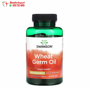 Swanson Wheat Germ Oil 1,130 mg 60 Softgels
