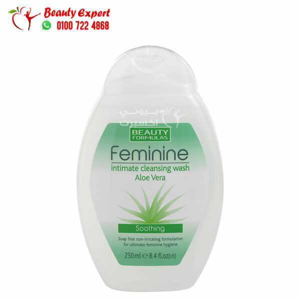 Aloe vera feminine wash beauty formulas for cleaning the intimate area