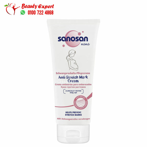 Sanosan anti stretch mark cream gets rid of stretch mark
