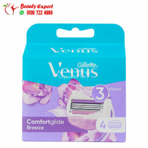 Gillette venus breeze comfortglide blades for hair removal