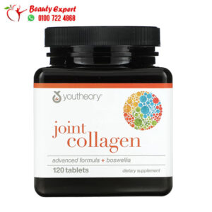 كولاجين اقراص | Youtheory, Joint Collagen, Advanced Formula + Boswellia, 120 Tablets