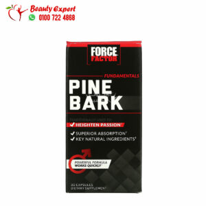 الصنوبر حبوب لتحسين الصحة الجنسية لدى الرجال فورس فيكتور 600 ملجم 30 كبسولة Force Factor Pine Bark