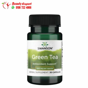 حبوب الشاي الأخضر 500 ملجم سوانسون 30 كبسولة Swanson, Green Tea 500 mg