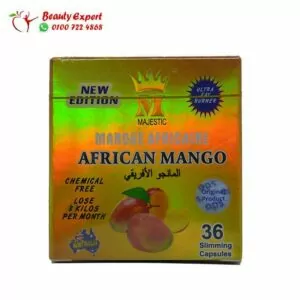 African mango tablets package for weight loss and fat burn