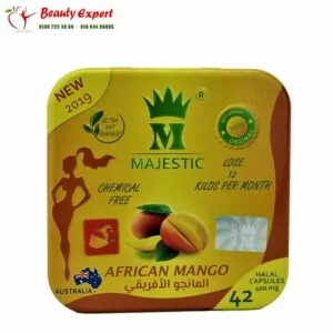 حبوب المانجو الافريقية للتخسيس | African Mango 42 capsules